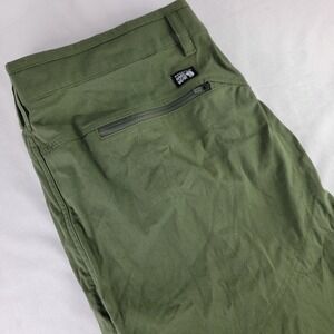Mountain Hardwear Mens Olive Green Hiking Pants Stretch 40x32 Trail Camp Travel